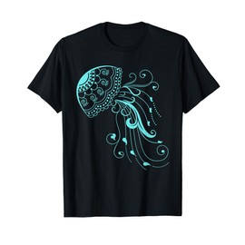 Colorful Abstract Jelly Fish T-Shirt T-Shirt