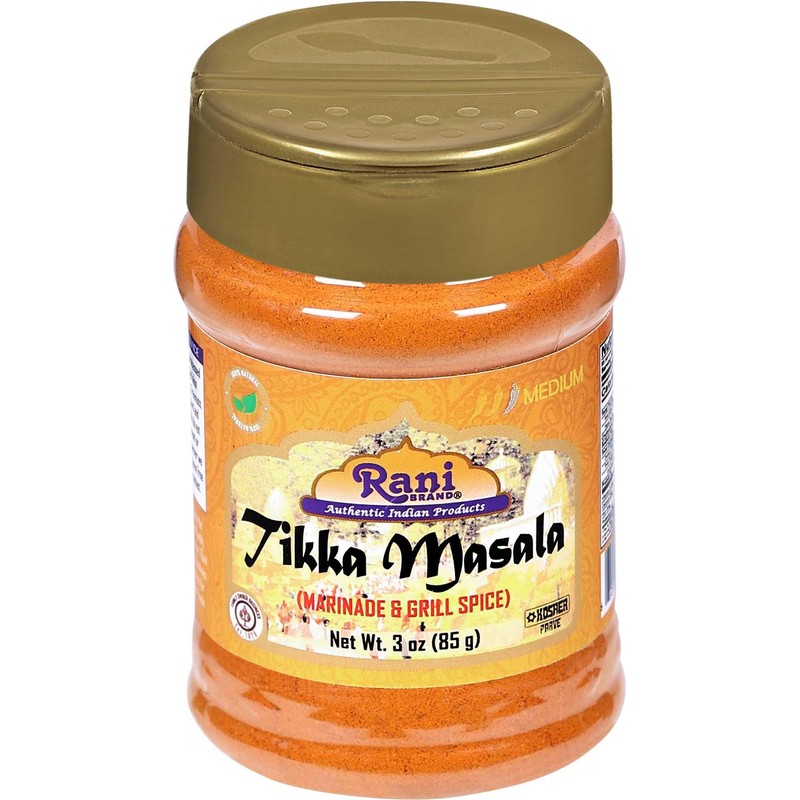 Rani Tikka Masala Indian 7-Spice Blend 3oz (85g) PET Jar
