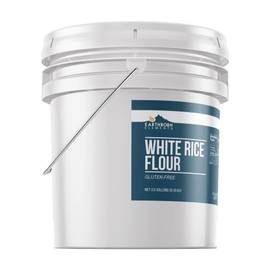 Earthborn Elements White Rice Flour (3.5 Gallon), Gluten-Free Baking, Always Pure