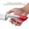 Knife Set, 9-Piece Kitchen Knife Set with Sharpener,Scissors, Non Stick