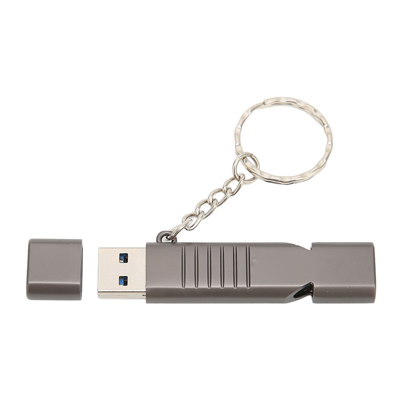 Whistle Flash Drive SOS Outdoor Waterproof USB3.0 120dB Sound Multifunction