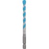 Bosch Professional 1x Expert HEX-9 MultiConstruction Drill Bit (for Concrete, Ã 6,50x100 mm, Accessories Rotary Impact Drill)