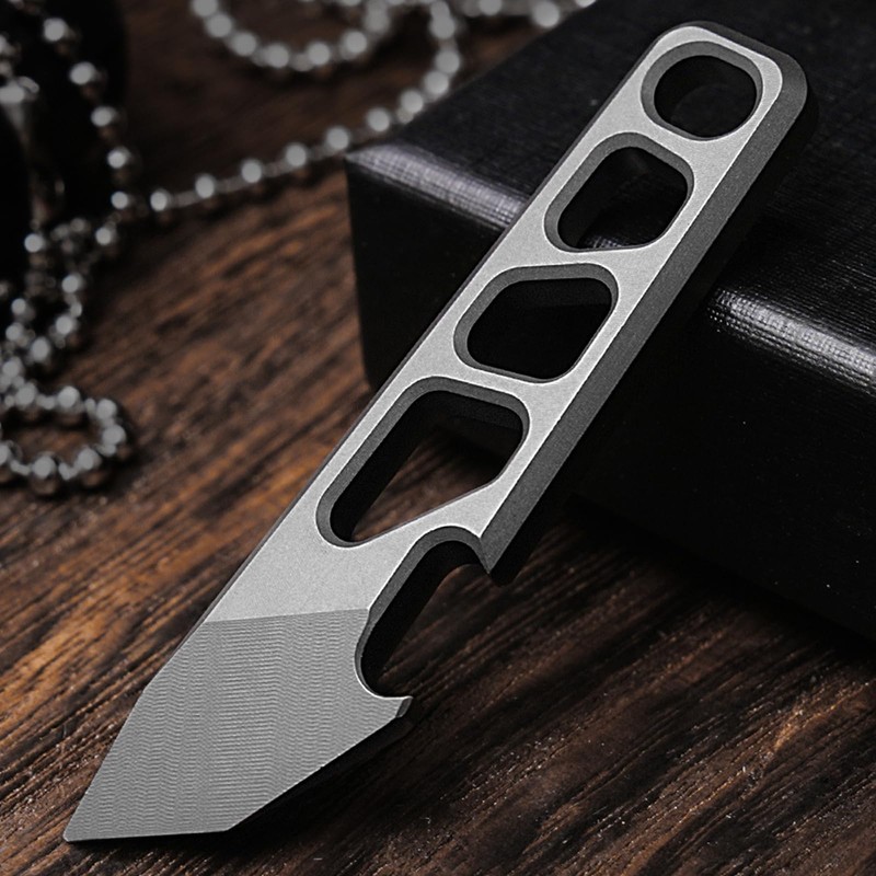 Titanium crowbar, EDC tool crowbar, mini pry bar, EDC bottle