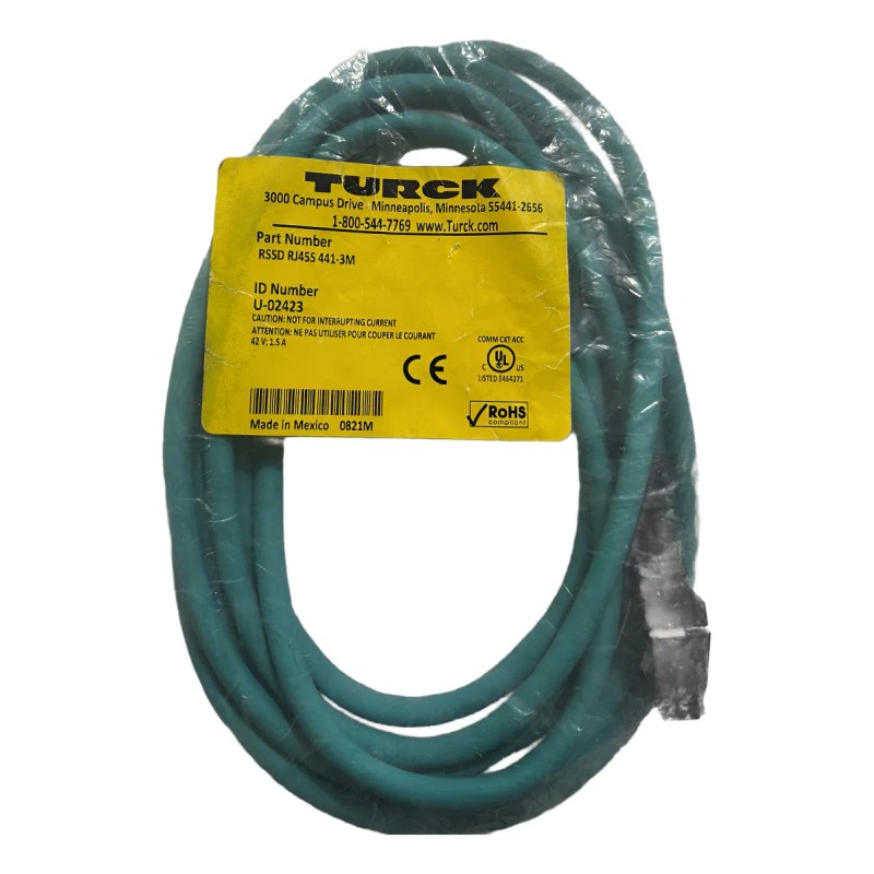 Rssd Rj45s 441-3m Cable Turck