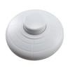 Foot Switch with Screw Contacts 1 Pin 2A 250V White