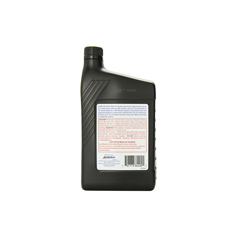 Genuine GM Fluid 88900402 Auto Trak II Transfer Case Fluid
