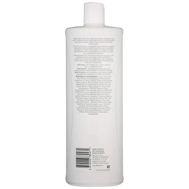 Nioxin Scalp Therapy Conditioner System 3 Colored Hair/Light Thinning 33.8