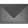 Netuno Pack of 100 Envelopes Nacre Black DIN B6 125