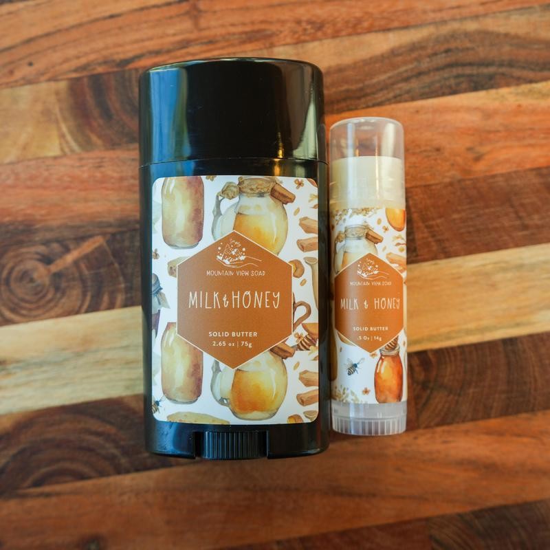 TRAVEL: Solid Body Butter For Dry Skin - Coconut Free