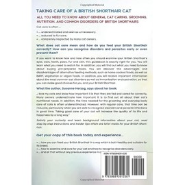  Taking care of a British Shorthair Cat: All you need to know about general cat caring, grooming, nutrition, and common disorders of British Shorthairs