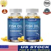 Mulittea 2Pack omega 3 Fish Oil Supplement Triple Strength Epa