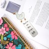 Cute Goose Bookmark, Stainless Steel Funny Goose Pattern Bookmark Practical