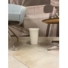 Rubbermaid Vanity Trash Can/Wastebasket, 1.5-Gallons/6-Quarts, White, for Under Counter/Kitchen/Office/Bedroom/Bathroom