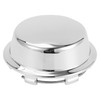 Partuto 1 Pcs 74mm 2.91" OD - Universal Car Wheel Hub Center Caps - Car SUV Trucks Auto Hub Covers Automotive Accessories Scratch Resistant Rustproof - Durable Plastic Chrome Color