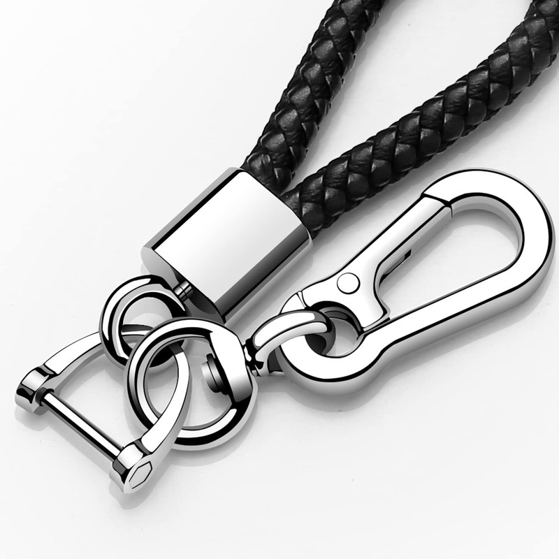 Tukellen - Llavero de piel para llavero de coche, regalo
