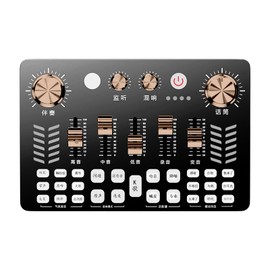 Podcast Production Studio Equipment Live Broadcast Sound Card for Computer Mobile Phone