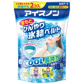 [Bulk Purchase] Icenon Cooling Neck Belt (1 Cover + 2 Gel Pieces) [x 2]
