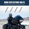 LKV 39PCS Motorcycle Windshield Bolts Kit Stainless Steel Batwing Fairing