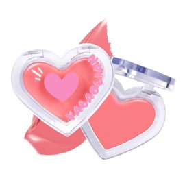 Heart Cream Blush – Multi-Use Cheek & Lip Tint, Lightweight & Smudge-Proof, Natural Glow Finish, Long-Wearing Blusher for All Skin Tones