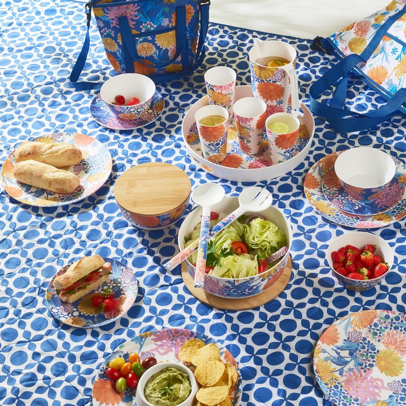 Maxwell & Williams Sunburst Melamine Jug & Tumbler 5 Piece