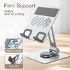 JETech Soporte para Tableta, Base Giratoria de 360°, Plateado