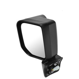 1pc Left Driver Side Paint to Match Power Operate Exterior Door Rear View Mirror Signal Flat Plastic for Toyota for FJ Cruiser Base 09-14 5pc Black-Cover Manual-Fold Away Mechanism