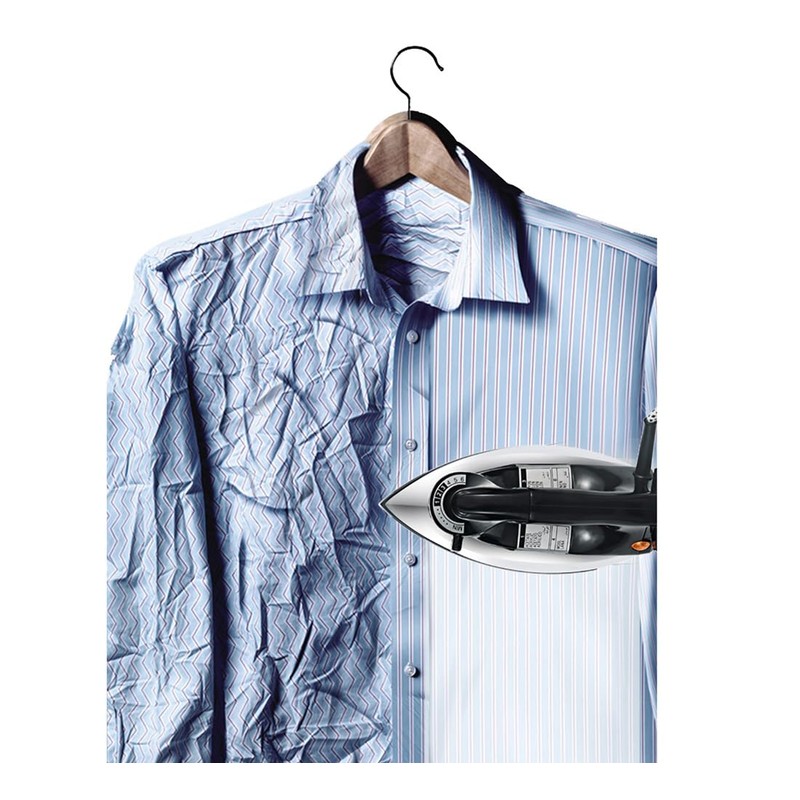 Dry Iron, No Steam No Holes, 9 Ft Cord, Non-Stick