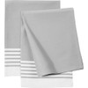 Zwilling 13300-403 Textile Kitchen Cloth, Gray, Stripe, 2 Piece Set,