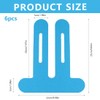 KEQAR 6 PCS PreCut Waterproof & Elastic Kinesiology Tapes for