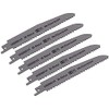 Sealey SRBRB611F 150mm 5-8tpi Reciprocating Saw Blade Multipurpose - Pack
