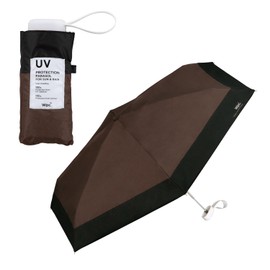 [2025] Wpc. Parasol 801-16702-102 Lightweight Stylish Cute Female Ladies Small Compact Simple 100% Light Shading / 100% UV Protection / UPF 50+ / Heat Shield / Rain / Sun / Rain Parasol