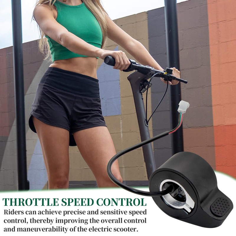 Qmagic Thumb Throttle Compatible with Go-trax GXL V2 Electric Scooter,