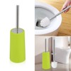 Fdit Cepillo para Inodoro de Acero Inoxidable Cepillo para Inodoro