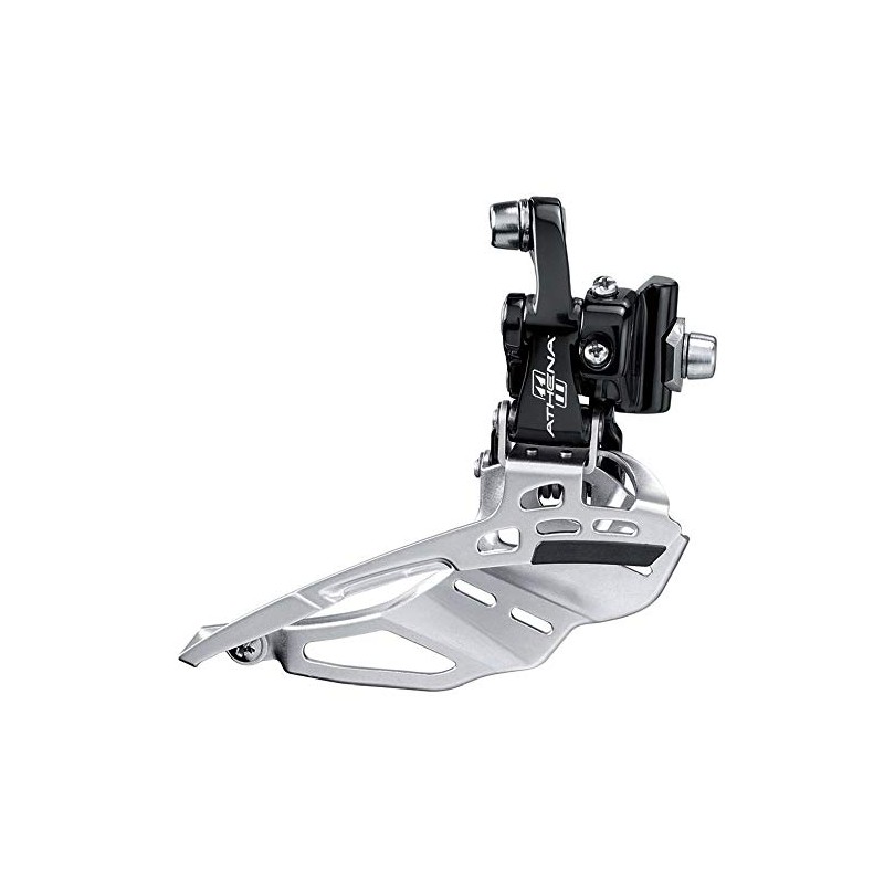 Campagnolo Athena Triple 11 Speed Braze-On Front Derailleur - Black