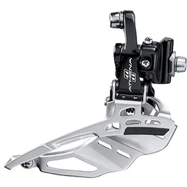 Campagnolo Athena Triple 11 Speed Braze-On Front Derailleur - Black