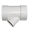 4"X4"X2" PVC 45 Degree Wye DWV Sanitary Reducer Y-TEE Street