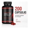 Krill Oil 2000 Mg Con Astaxantina 200 Cápsulas 100 Porciones