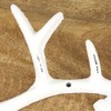 Macosa PO471327-000-101 Wall Hook Antlers White Country House Antique Deer