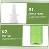IWOWHERO 15ml Bottles Set Leakproof Travel Bottles Fine Mist Containers