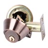 Door Knob Lock Universal Protection Entrance Keyed Double Side Interior