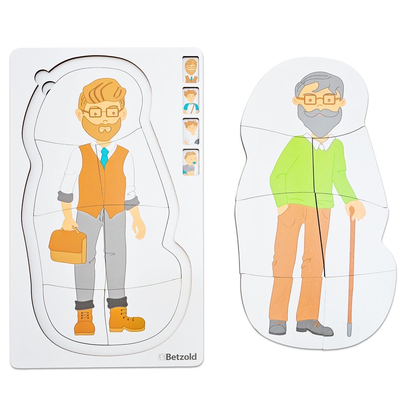 Betzold - Layer Puzzle Resume - Age Development Level Man