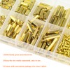 HELIFOUNER 242 Pieces M2.5 Male Female Hex Brass Spacers Standoffs