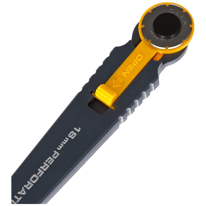 Olfa Cutter, Stainless Steel, Silver, 18mm Rotationsmesser PRC-2
