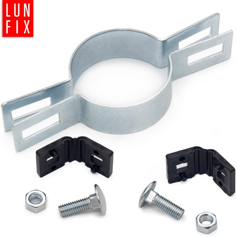 Centre Clamp Strut Clamp Round Mesh Fence Post 48 mm