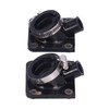 Pair of Carburetor Intake Manifold Boots Rubber Holder Replacement for