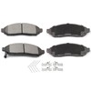 ECCPP D1094-8200 4pcs Front Semi Metallic Disc Brake Pad Set