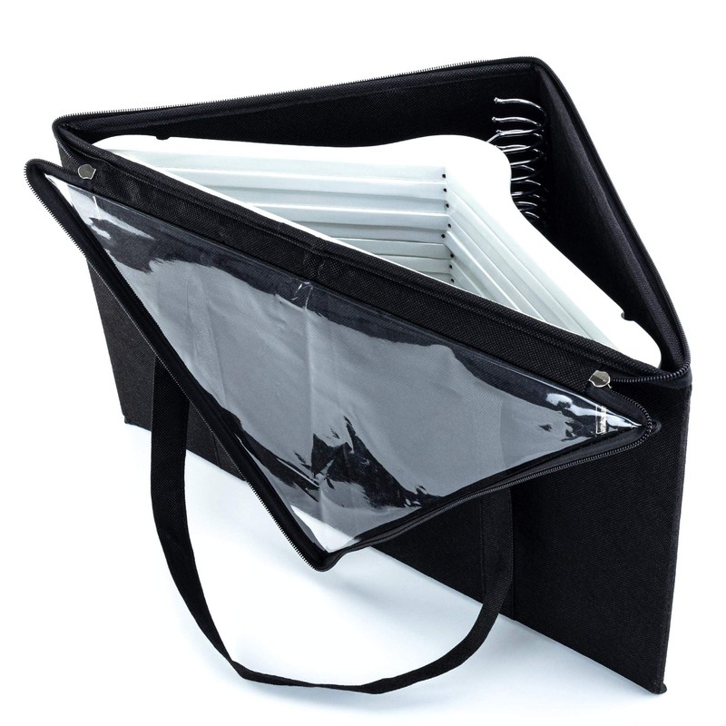 HANGERWORLD Coat Hanger Storage Box With Two Carry Handles Foldable