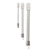 3PCS Flexible Extension Rods Wrench Socket Universal Connecting Rod for