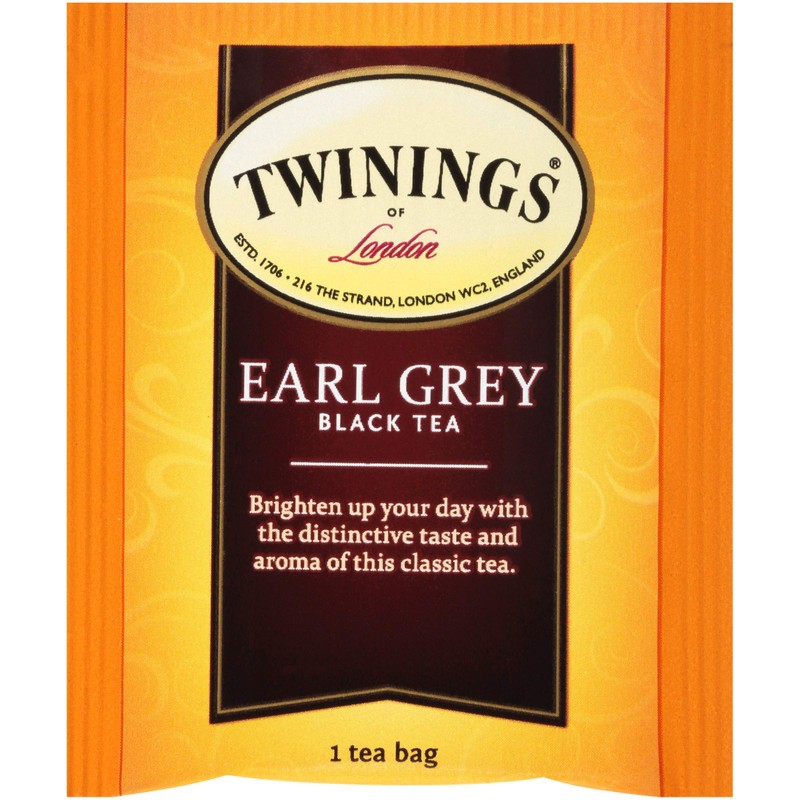 Twinings Earl Grey Black Tea, 50 ct, 3.53 oz
