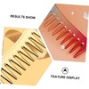 PACKOVE 3pcs Hair Cutting Comb Wide Tooth Comb for Curly
